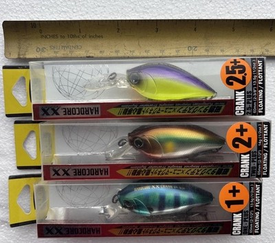 3 lures yo zuri duel hardcore xx crank assortment