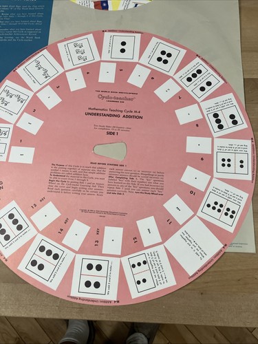 Assistenza all'infanzia ciclo-insegnante vintage 1972 / World Book Learning Aid - Foto 15 di 24