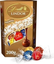Lindt Lindor Milk Chocolate Assorted With Melting Filling - 200G