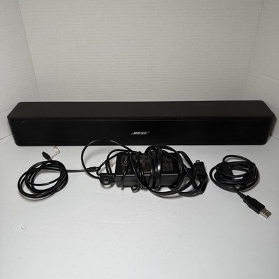 Bose Solo TV Bluetooth Sound Bar 418775 Power Adapter Optical Cable