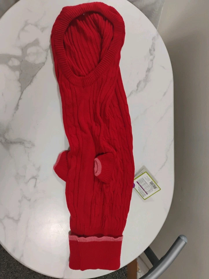 Nuevo abrigo suéter elástico Ethical Pet Dog 28" talla XL negro Foto 2 de 4