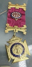 RAOB Buffaloes Lodge Jewel Medal 1938–1946 Bro Thomas Quarterman Woodbury