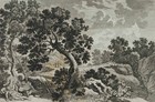J. KÜSEL (1650-1717), Landschaft mit Apoll und Hyakinthos, KSt. Klassizismus