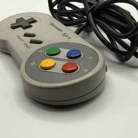 SHARP 21-G 21&rdquo; TV SUPER FAMICOM SFC COMBO UNIT CONTROLLER RARE Nintendo - Tested