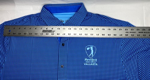 NWT Hard Rock Golf Hotel Vallarta Button Down Mens Shirt XL Soft Feel - Picture 10 of 16