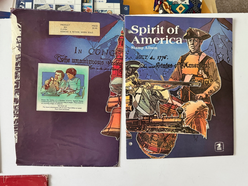 Science + Scientists / Spirit of America Stamp Collecting Kits Completed Albums - Picture 6 of 18