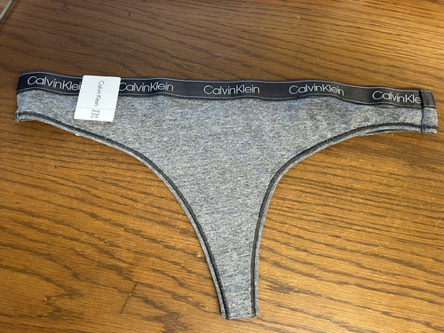 Tanga esencial de algodón para mujer Calvin Klein (X-LARGE) QD3748-061 nuevo con etiquetas - Imagen 4 de 4