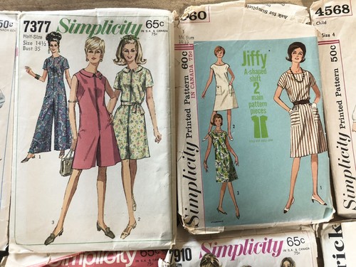 Sewing Patterns 1960's 70s 80s Simplicity Butterick McCall's Children Vintage - Picture 6 of 7