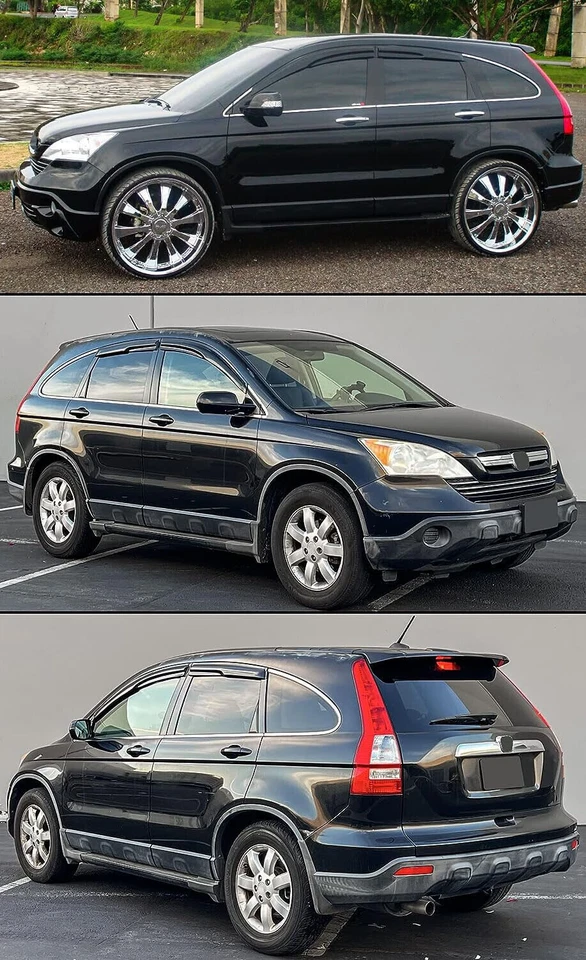 Подходит для Honda CR-V CRV 2007-2011 годов выпуска козырьки на окна вентиляционный солнцезащитный козырек защита от дождя дефлектор - Изображение 2 из 4