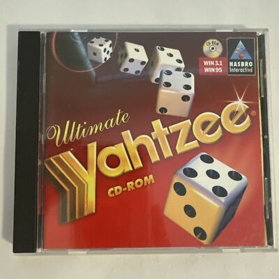 Ultimate Yahtzee CD-ROM Jewel Case (PC, 1999)
