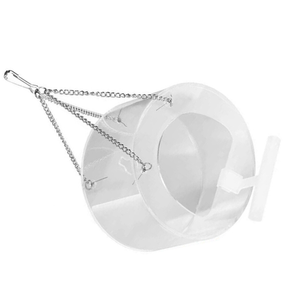 Acrylic Bird House for Outsides Round Hanging Birdhouse Window Clear eBay