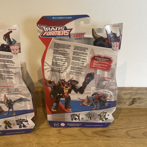 2007 TRANSFORMERS ANIMATED SNARL DINOBOT Action Figure (Damaged Packaging) - Picture 7 of 8