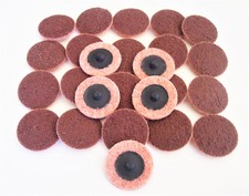 25 2 Roll Lock Scuff Pad Cookie Discs Medium Usa Made Quick Change Pl46089