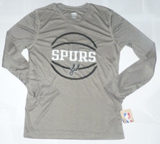 NEW NBA San Antonio Spurs Basketball Youth Boys L/S T Shirt L Large 14 16 NWT