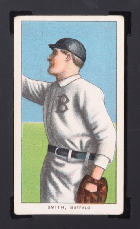 Heinie Smith 1910 T206 Sweet Caporal Cigarette Card SGC 4 