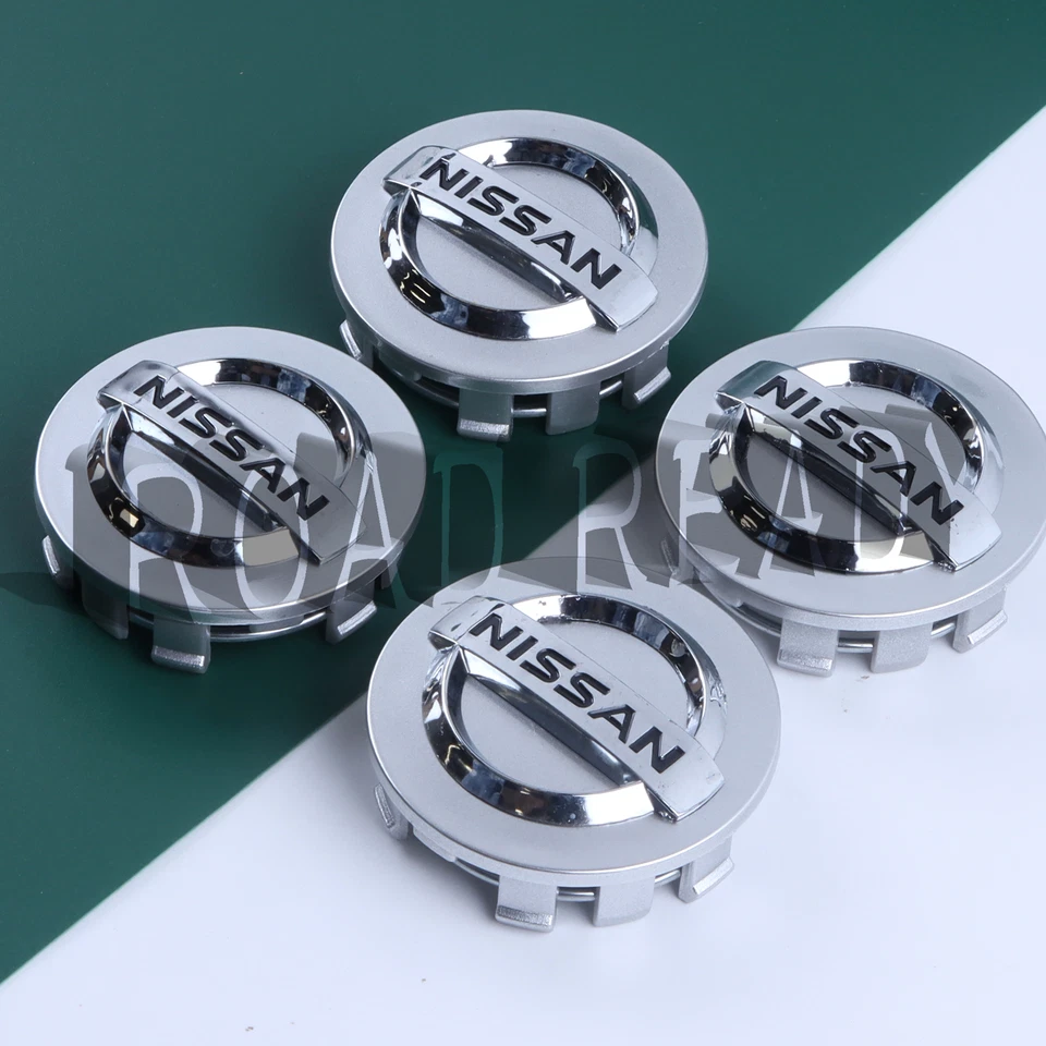 Set of 4 54mm For 1997-2018 Wheel Center Hub Caps Chrome Silver 2.13inch - Изображение 2 из 3