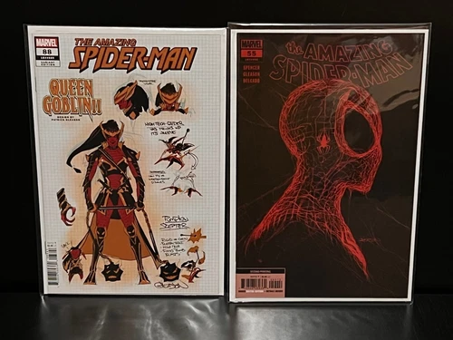 AMAZING SPIDER-MAN #88 & #55 GOBLIN QUEEN 1:10 GLEASON DESIGN VARIANT NM