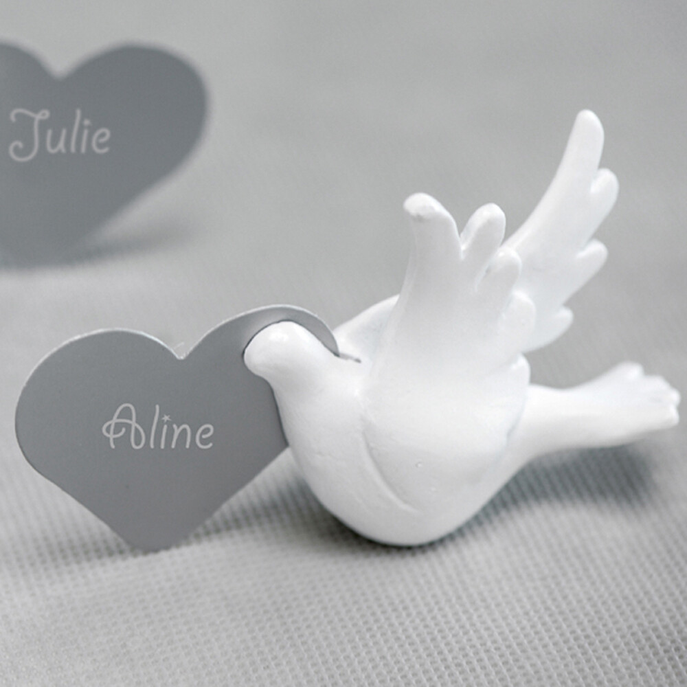 Portatarjetas Tarjeta Colocación Boda Bautizo Regalo de Huésped Hochzeitstaube