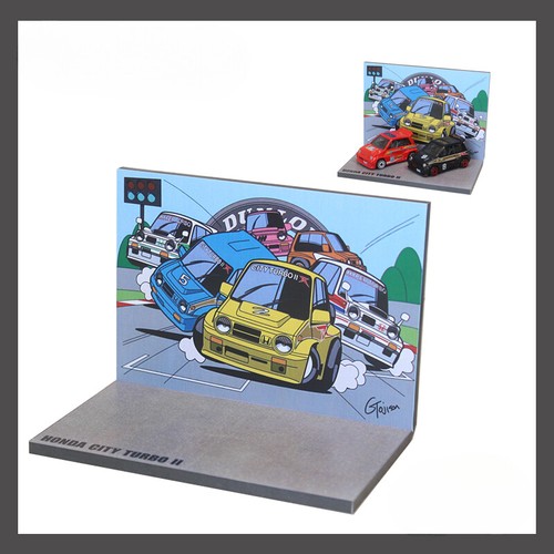 Diorama 1:64 Car Parking Lot Model City Street Building Scene Display Model - Picture 7 of 59