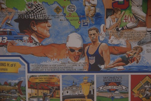 American Sports History 1000 Piece Jigsaw Puzzle White Mountain NEW SEALED 1995 - Picture 17 of 24
