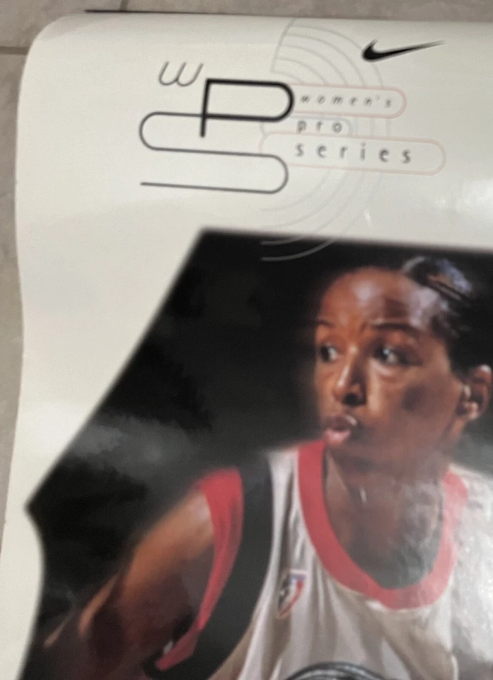 CYNTHIA COOPER Houston Comets WNBA Women's Pro Series Nike Poster {35" x 23"} - Image 3 of 4