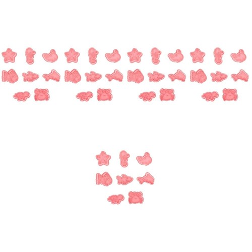 Confezione 5 Stampi per Biscotti 3D Bambini Carini Animali Stampi da Forno Silicone a Forma di Stella - Foto 5 di 12
