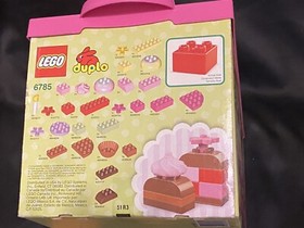 Lego Duplo Retired Creative Cakes 6785 Pink Brick Chocolate Easter Bunny 4623