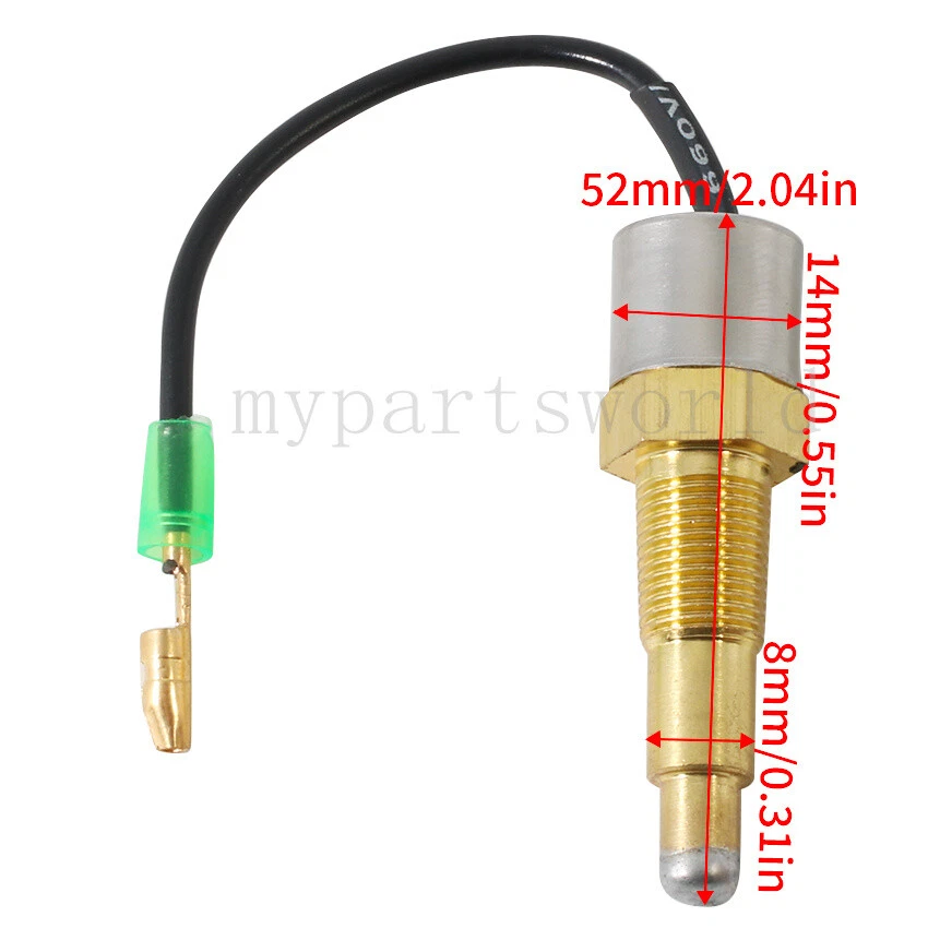 Sensor de temperatura del agua para Kawasaki EL250 Eliminator KDX125 ZRX400 ZRX1100-II Foto 2 de 4