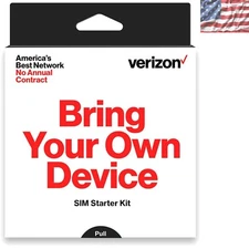 All-in-One Verizon Prepaid SIM Kit with Tool - Choose Your Phone Number Today!