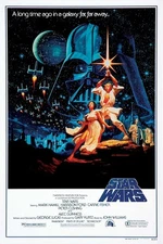 Star Wars movie poster - 11" x 17"  Star Wars poster - 11 x 17 inches