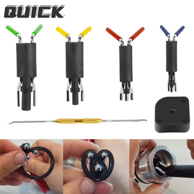 6-Pieces Hydraulic Cylinder Piston Rod Seal U-Cup Twistor Installation Tool Kit