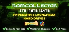 26TB Hyperspin - Launchbox - External Hard Drive - Custom made arcade builds