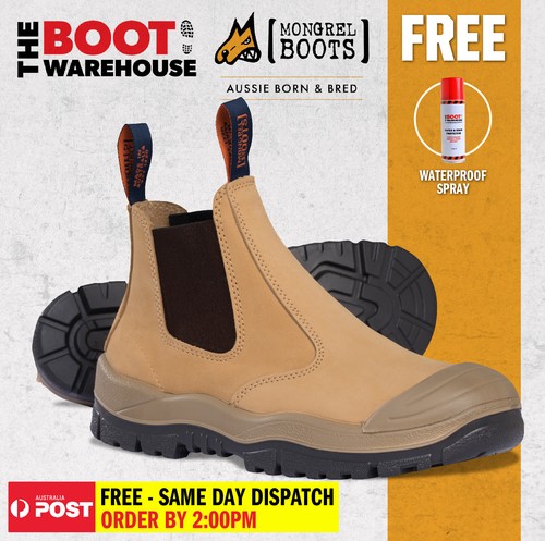 pull on steel toe work boots