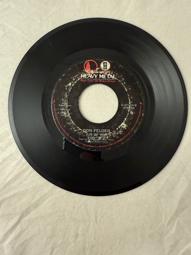 Don Felder – Heavy Metal (Takin' A Ride) / All Of You Vinyl 45 RPM 7” 1981 - Picture 2 of 2