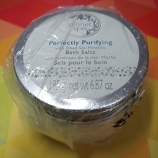 Avon Planet Spa PERFECTLY PURIFYING Bath Salts w/ Dead Sea Minerals 6.87 oz NEW 