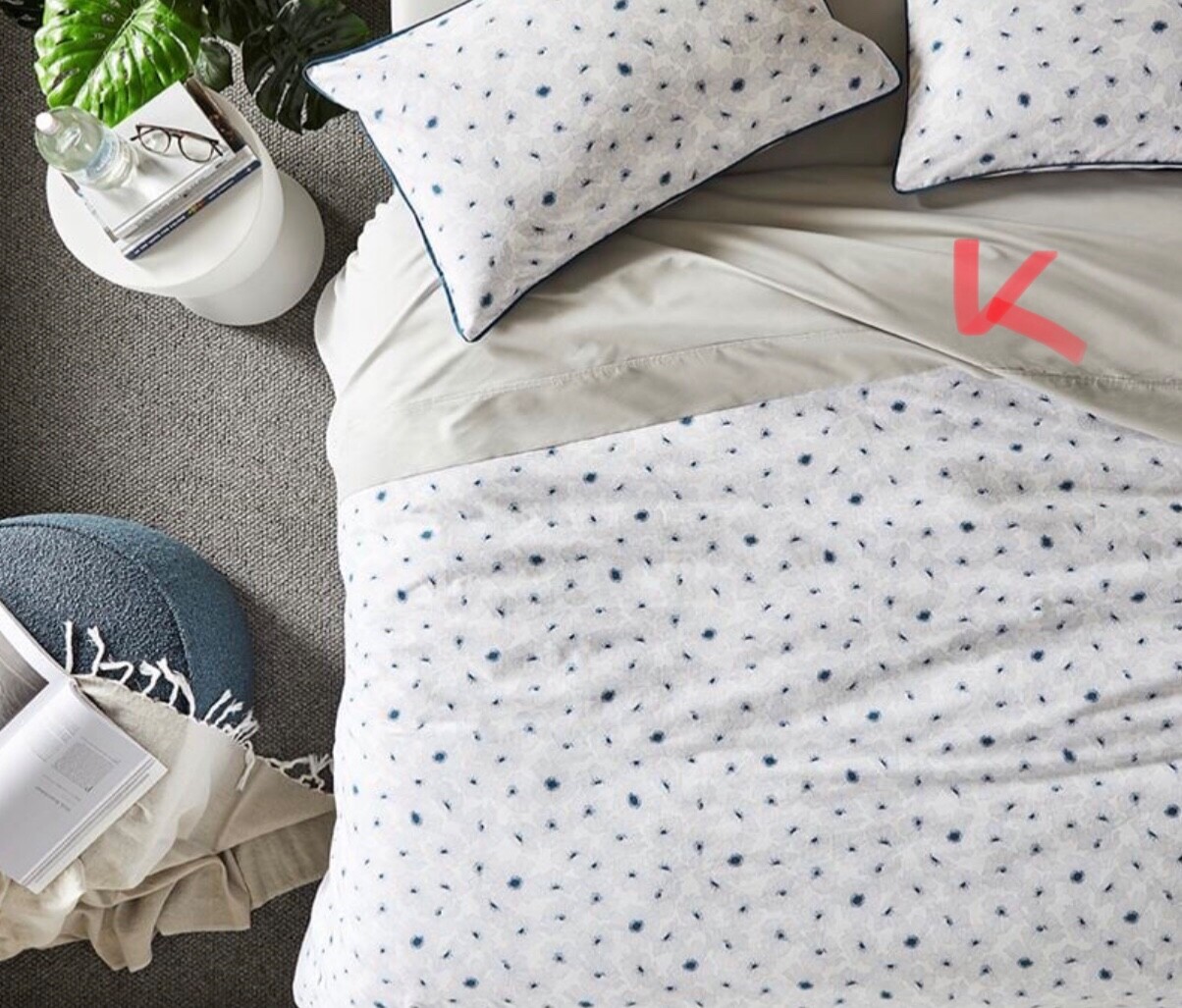 Adairs Quilt Cover Set King size eBay