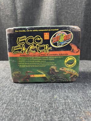 Zoo Med Eco Earth Compressed Coconut Fiber Substrate - 3 Pack