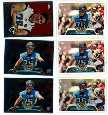 2013 Topps Chrome Refractors (3) Luke Joeckel RC #137 Plus More RCs