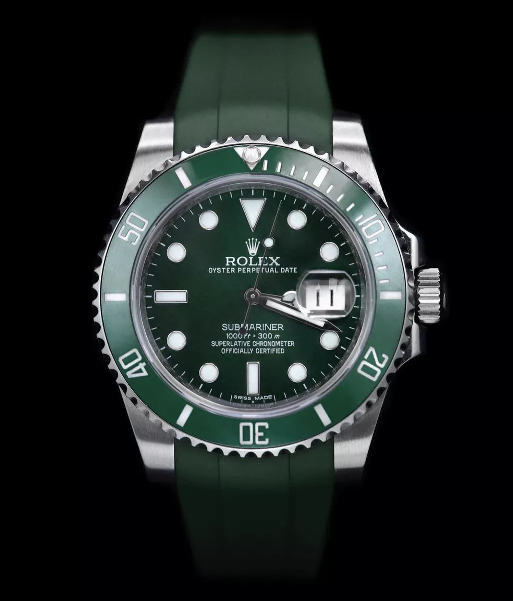 Rolex Submariner Date Hulk Stainless Steel Green Dial & Ceramic