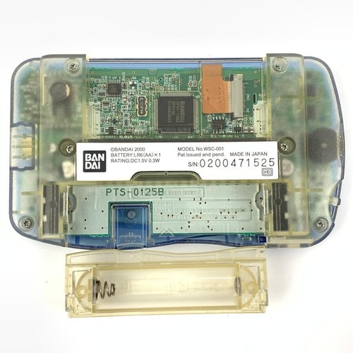 BANDAI Wonderswan Color Handheld Console WSC-001 As Is From Japan 7268 UT - Picture 8 of 10