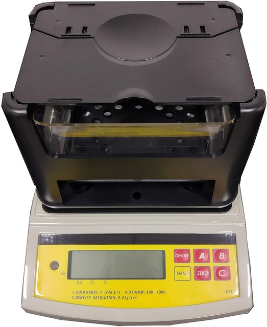 Gold Densimeter Gold Karat Analyzer Purity Testing Machine 900g Density