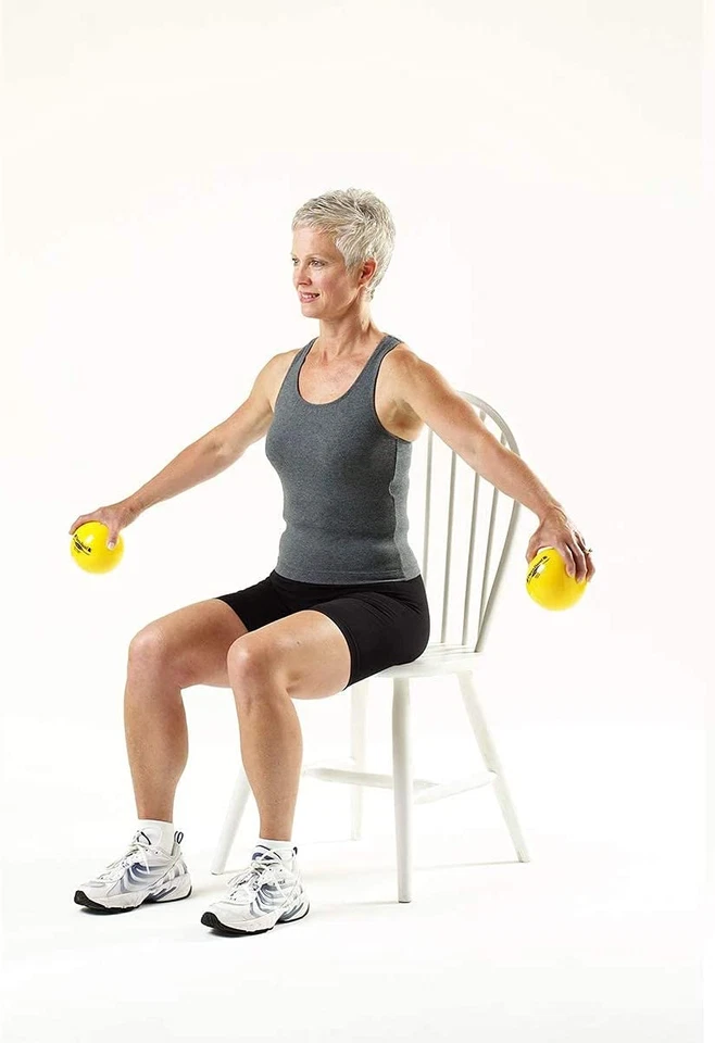 Soft Weight, 11.4Cm (4.5") Diameter Hand Held Ball, Isotonic Weighted Ball for I - image 4 of 4