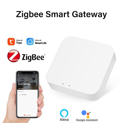 Tuya Zigbee Bridge Smart Home Zigbee Gateway Hub Remote Control Zigbee Devices V