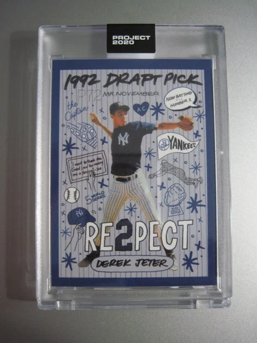 2020 Topps Project 2020 #251 Derek Jeter/4123*/Sophia Chang