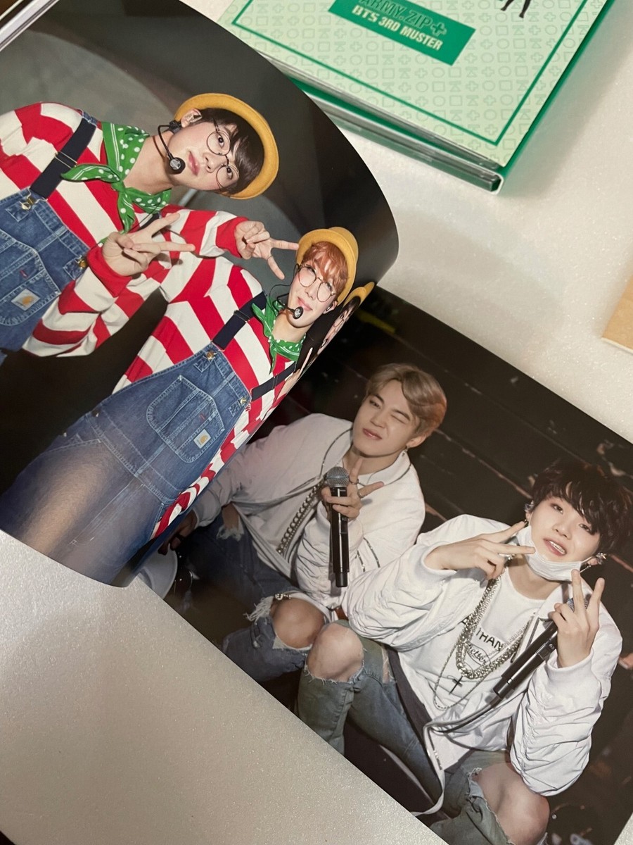 BTS Official 3rd Muster ARMY Zip DVD Set No Photocard Jimin Suga