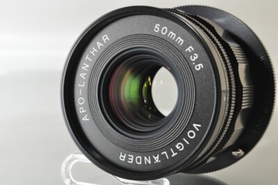 MINT++]Voigtlander APO-LANTHAR 50mm F3.5 Type II VM Lens Black