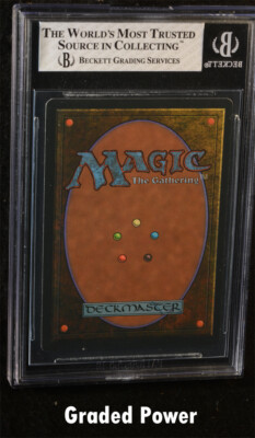 BGS Foreign Revised Black Border Tropical Island German 7.5 (3616