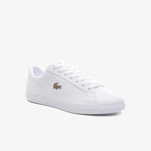 Mens Size US 8 Lacoste Lerond Low Triple White Casual Sneakers 741CMA001521G - Picture 5 of 6