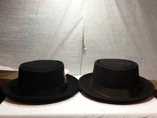 New Capas Porkpie Men's Wool Hat