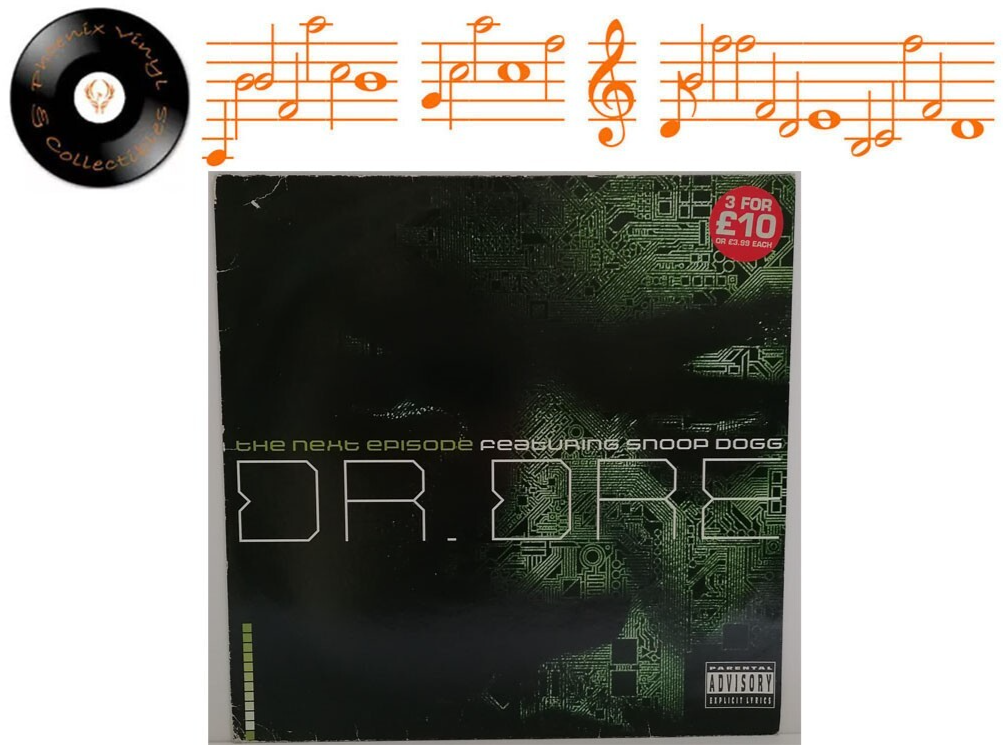 Dr. Dre Featuring Snoop Dogg The Next Episode 12"" Single A1 B1 Pressing - EX
